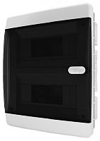 Бокс пластиковый Tekfor ЩРВ-П-18 CVK 40-18-1 (290х236х102мм) IP41 прозрачная дверца картинка 